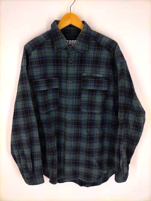 USED古着(ユーズドフルギ) TBOB フラップポケットチェック柄シャツ メンズ JPN：M