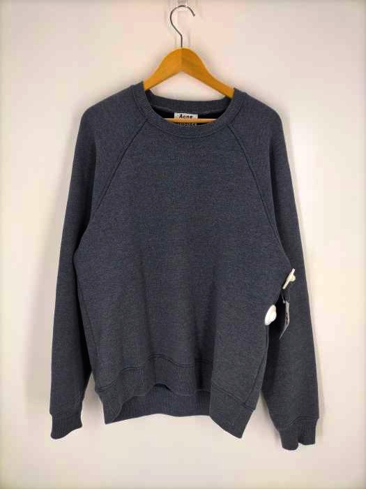 ACNE STUDIOS(アクネストゥディオズ) 20AW Mixed colours crewneck sweatshirt with logo メンズ import：M