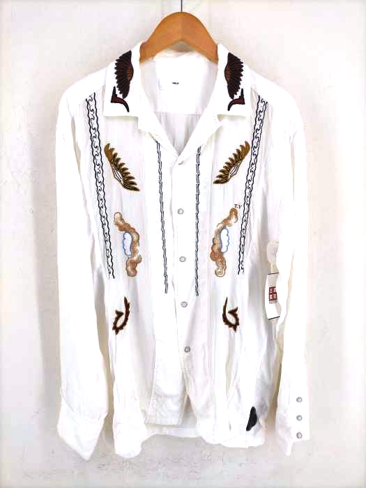 トーガビリリース TOGA VIRILIS 20AW Rayon Embroidery Shirts メンズ JPN：46