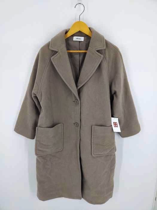ミラオーウェン Mila Owen 20AW ウールポリ チェスターコート レディース ONE SIZE