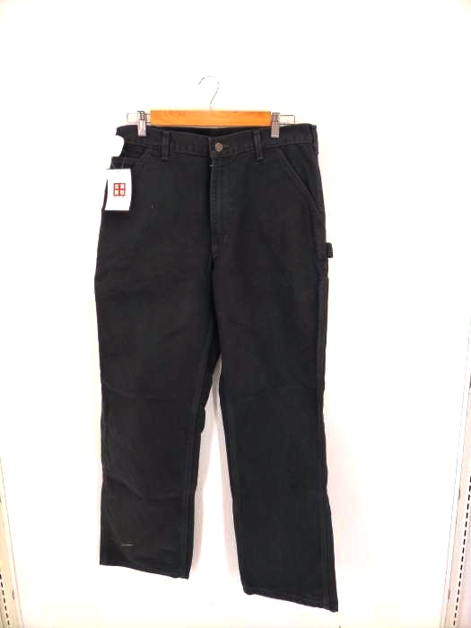み*ん様 Carhartt ブラック ワークパンツ 30×32 Carhartt カーハートブラック 34 x 32