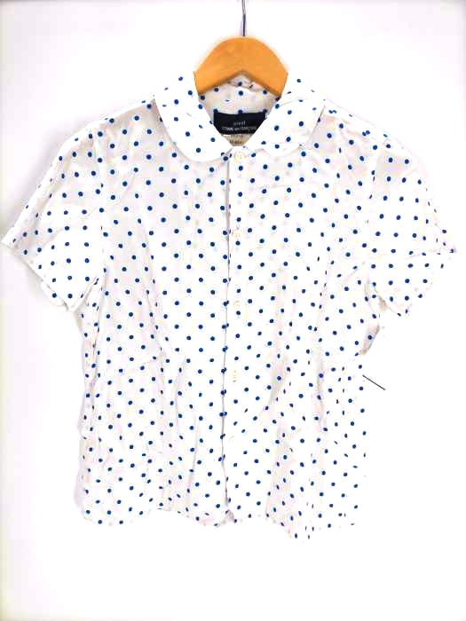 トリココムデギャルソン tricot COMME des GARCONS ドット柄 シャツブラウス レディース  2