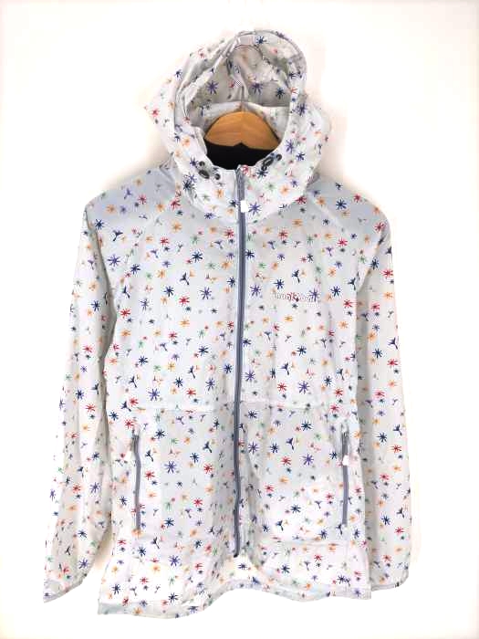 モンベル mont bell ウインドブラストプリントパーカ レディース  L