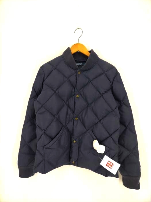 ポロバイラルフローレン Polo by RALPH LAUREN キルティングダウンジャケット スナップボタン インパクト21製 メンズ JPN：L