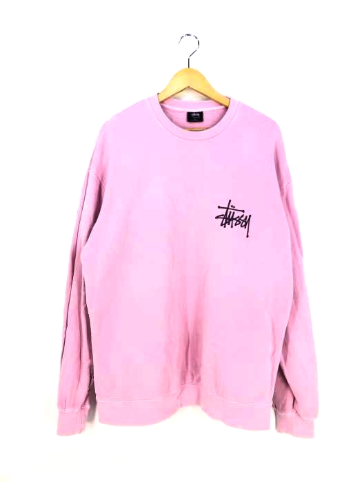 ステューシー Stussy ロゴプリント クルーネックスウェット メンズ JPN：M