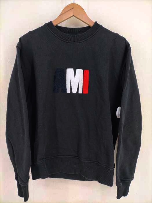 アミアレクサンドルマテュッシ AMI ALEXANDRE MATTIUSSI 刺繍ロゴ クルーネックスウェット メンズ JPN：M