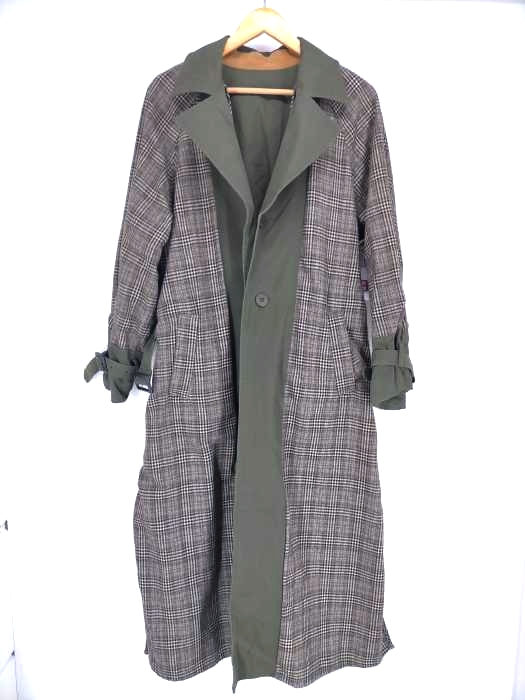 アメリ AMERI 別注 REVERSIBLE TRENCH COAT レディース FREE