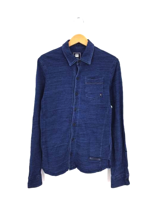 G-STAR RAW(ジースターロー) VAN JONES INDIGO SHIRT L/S メンズ import：M