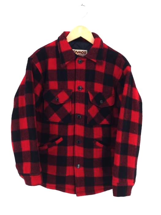 CAMCO(カムコ) 90S チェック柄ウールシャツジャケット メンズ import:S