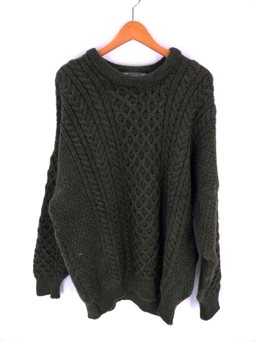 USED古着(ユーズドフルギ) COUNTRY COLLECTION IRELAND フィッシャーマンニット メンズ JPN：XL