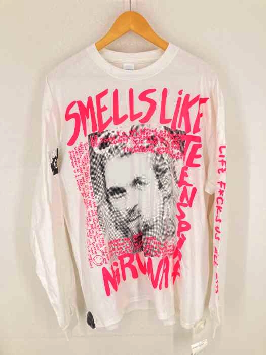 USED古着(ユーズドフルギ) GILDANボディ boot couture ロングスリーブ NIRVANA メンズ JPN：XL