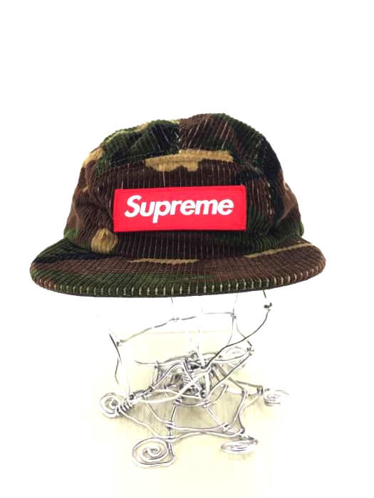 Supreme(シュプリーム) Camo Corduroy Camp Cap メンズ  表記無
