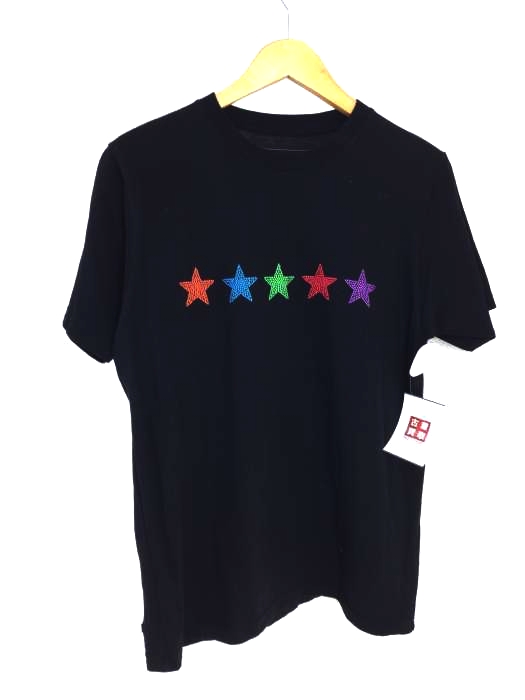uniform experiment(ユニフォームエクスペリメント) スター装飾半袖Tシャツ メンズ JPN：1
