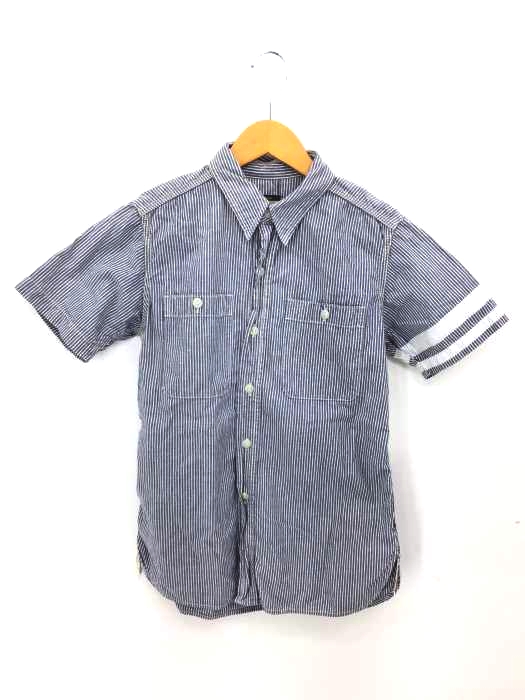 MOMOTARO JEANS(モモタロウジーンズ) 半袖ワークシャツ レディース US：36