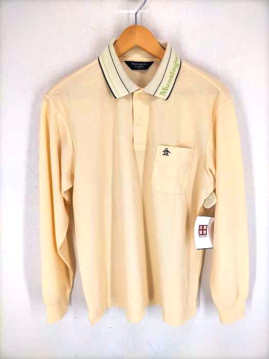 GRANDSLAM MUNSINGWEAR(マンシングウェア) 刺繍長袖ポロシャツ メンズ JPN：M