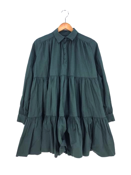 eimy istoire(エイミーイストワール) 20AW ボリュームティアードミニワンピース レディース  FREE SIZE