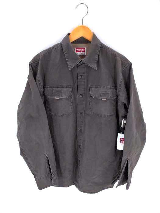 Wrangler(ラングラー) Authentic Long Sleeve Canvas Shirt メンズ JPN：M