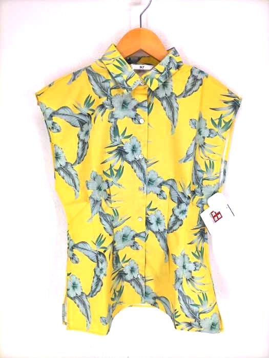 SLY(スライ) TROPIC MARINE FRENCH SLEEVE SH レディース  1