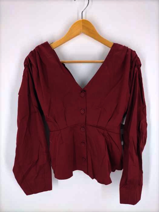 マウジー moussy BACK TWIST BLOUSE レディース  FREE