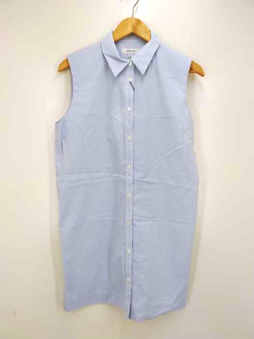 moussy(マウジー) STRIPE SLEEVELESS BLOUSE レディース  FREE
