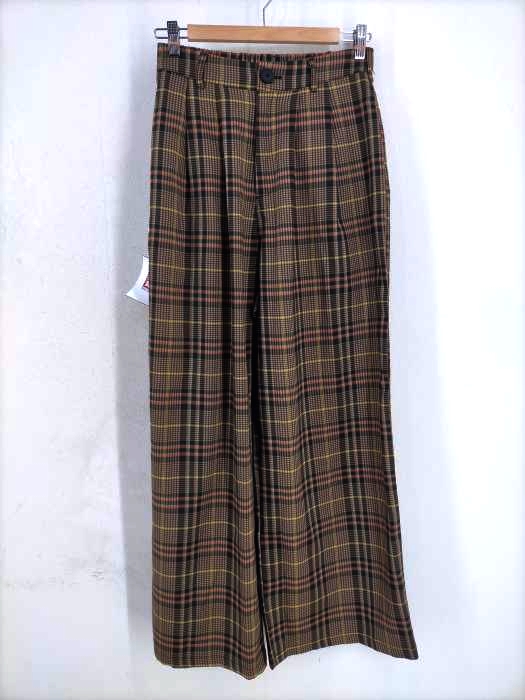 USED古着(ユーズドフルギ) チェック柄イージーワイドパンツ メンズ JPN：XL