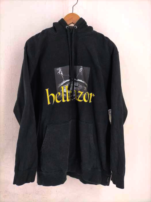 HELLRAZOR(ヘルライザー) プリントスウェットパーカー メンズ JPN：L