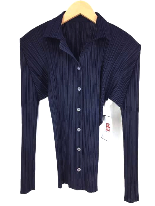 PLEATS PLEASE ISSEY MIYAKE(プリーツプリーズイッセイミヤケ) 長袖プリーツシャツ レディース  3