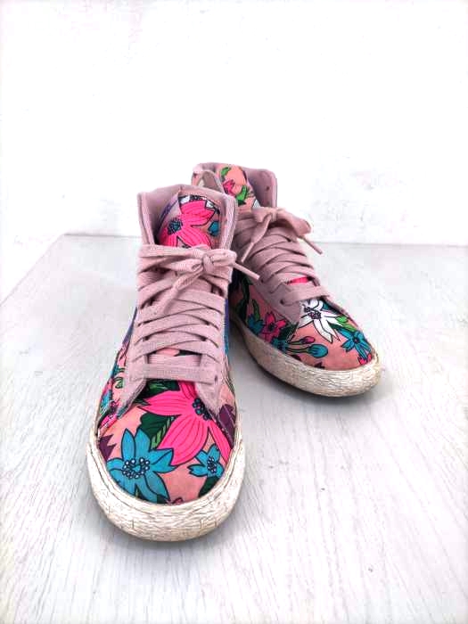 NIKE(ナイキ) ミッド テキスタイル スニーカー ハイカット レディース JPN：24.5