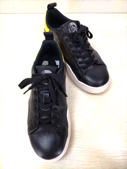 ディーゼル DIESEL S-CLEVER LOW LACE レザースニーカー メンズ JPN：26.5