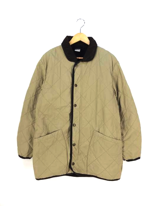 オリーグ OLEEG 襟コーデュロイ キルティングジャケット メンズ import：XL