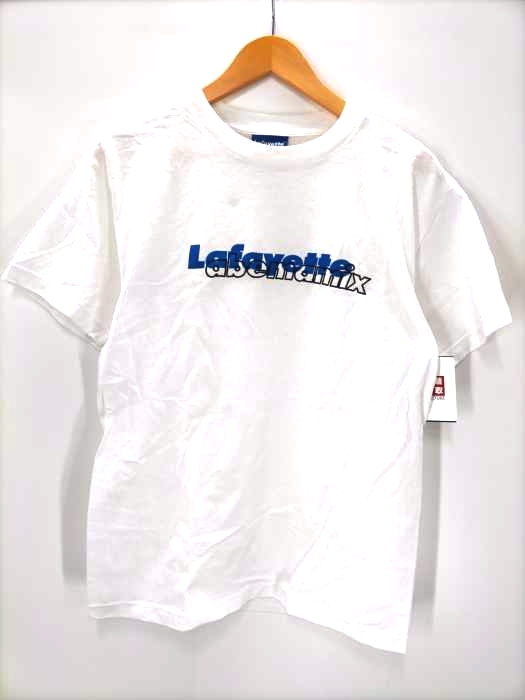 ラファイエット Lafayette ABEMA MIX コラボ 2周年記念 OVERLAP LOGO TEE メンズ JPN：M