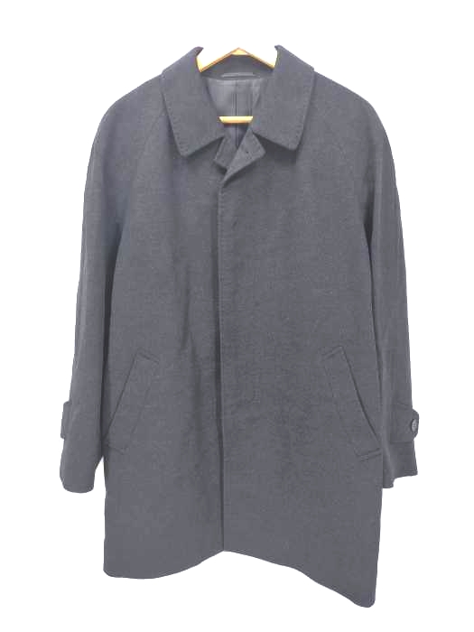 ユーズドフルギ USED古着 {{dolcis LONDON}} カシミア混 ステンカラーコート メンズ JPN：M