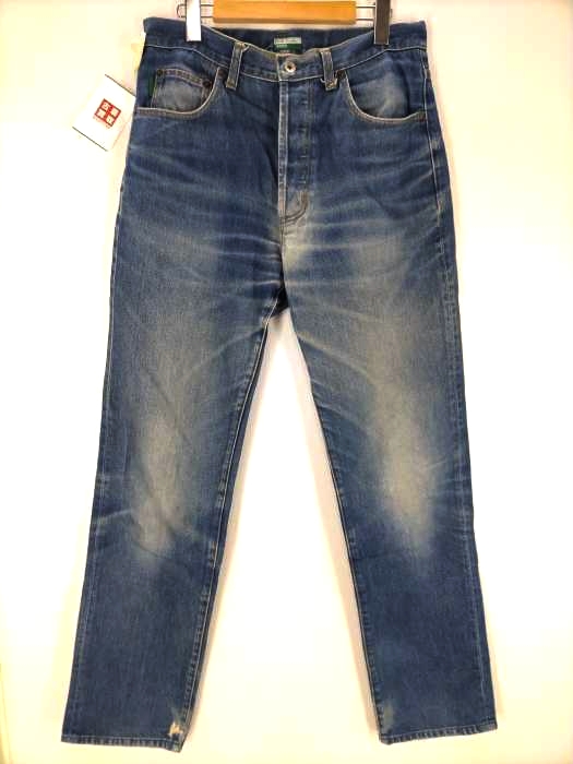 ポールスミスジーンズ PaulSmith jeans ポールスミスジーンズ スレキ ギンガムチェック 脇割 ボタンフライ デニムパンツ メンズ 表記無