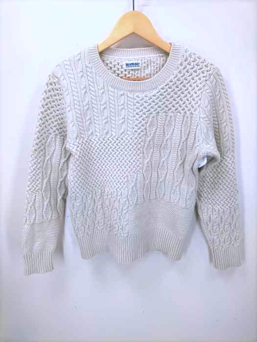 ビームスボーイ BEAMS BOY ケーブル編みニット レディース 表記無