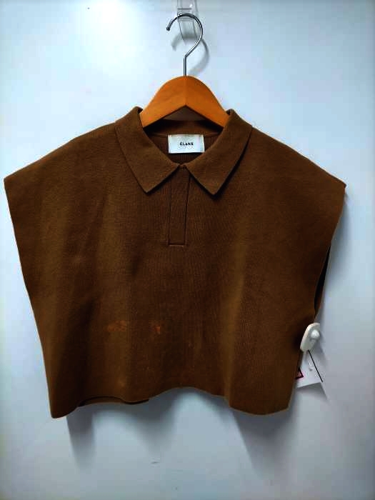 クラネ CLANE 19SS SHORT POLO VEST レディース 表記無