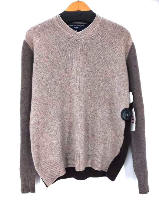 コムデギャルソンオム COMME des GARCONS HOMME AD2009 09AW Wool 3-Tone Knit メンズ JPN：M