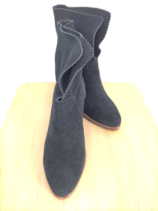 アグ UGG スエード レザー ハイヒール アンクルブーツ レディース  25