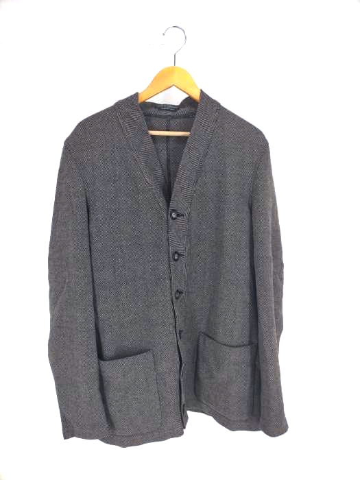 old giorgio armani 90s ヘリンボーン ショートマフラー Giorgio