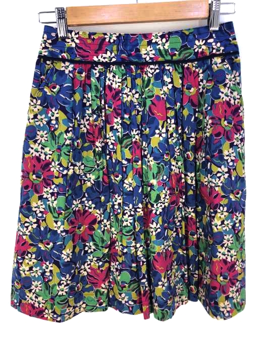 MACKINTOSH PHILOSOPHY(マッキントッシュフィロソフィー) フローラル プリーツスカート レディース  36