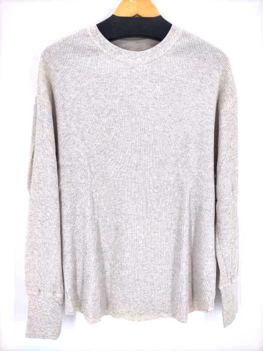 Ungrid(アングリッド) 21SS オーガニックコットンワッフルロングスリーブTee レディース FREE