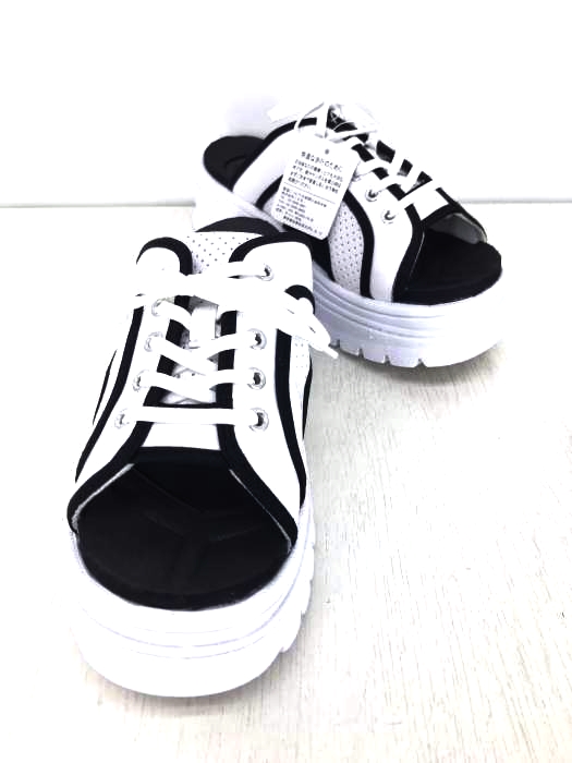 USED古着(ユーズドフルギ) HUSKY GENJYUMIN 厚底サンダル レディース L  