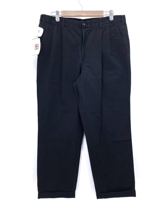 DOCKERS(ドッカーズ) PLEATED RELAXED FIT 2タックワイドチノ ロケットTALON メンズ W36 L29