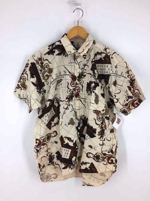 USED古着(ユーズドフルギ) PETER HOUSE 総柄半袖シャツ メンズ JPN：L