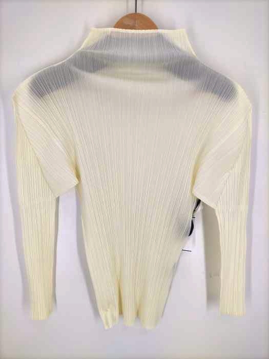 PLEATS PLEASE ISSEY MIYAKE(プリーツプリーズイッセイミヤケ) プリーツ加工 長袖ハイネックカットソー レディース 3