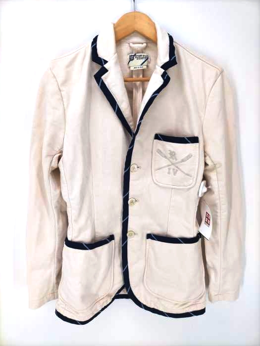 R.L.RUGBY & CO. RALPH LAUREN(アールエル ラグビーアンドコー ラルフローレン) 3B パイピング コットンテーラードジャケット メンズ import：XS