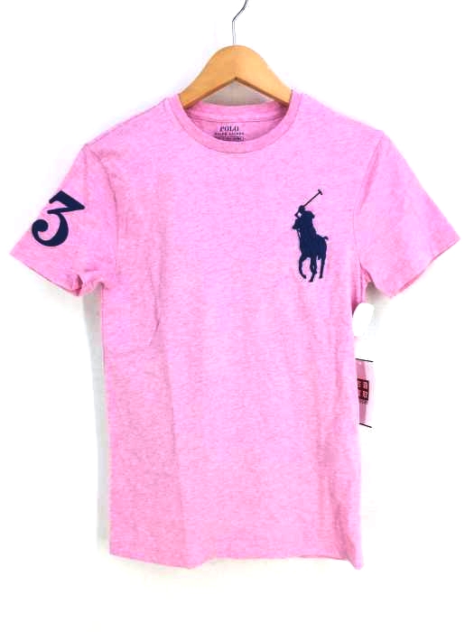 POLO RALPH LAUREN(ポロラルフローレン) CUSTOM SLIM FIT ビッグポニー刺繍 クルーネックTシャツ メンズ  XS