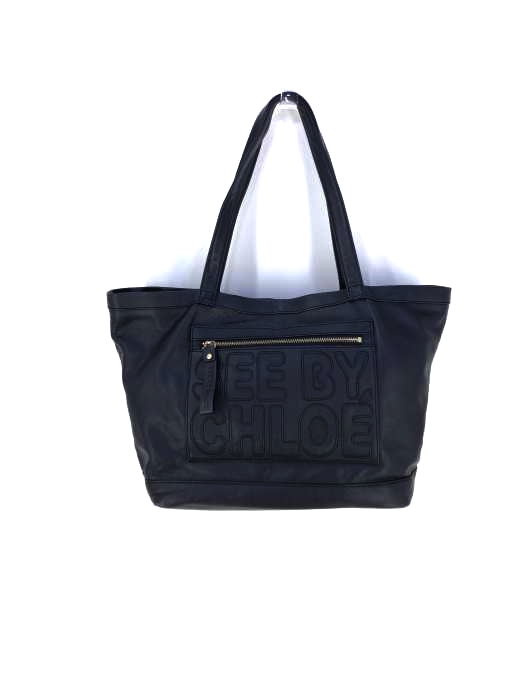 SEE BY CHLOE(シーバイクロエ) フロントロゴレザートートバッグ レディース 表記無