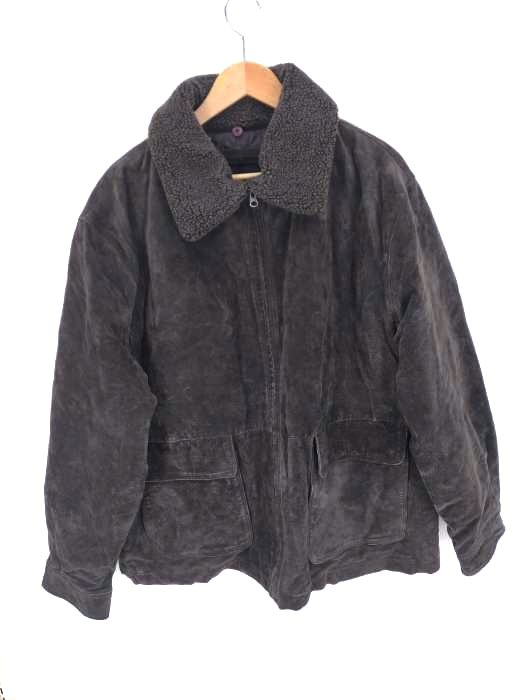 USED古着(ユーズドフルギ) colebrook レザースウィングトップブルゾン メンズ import：XL