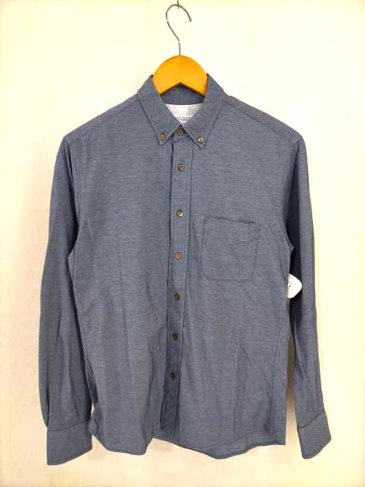 BEAUTY & YOUTH UNITED ARROWS(ビューティーアンドユースユナイテッドアローズ) BYカット シャンブレー ボタンダウン スリムシャツ メンズ JPN：S