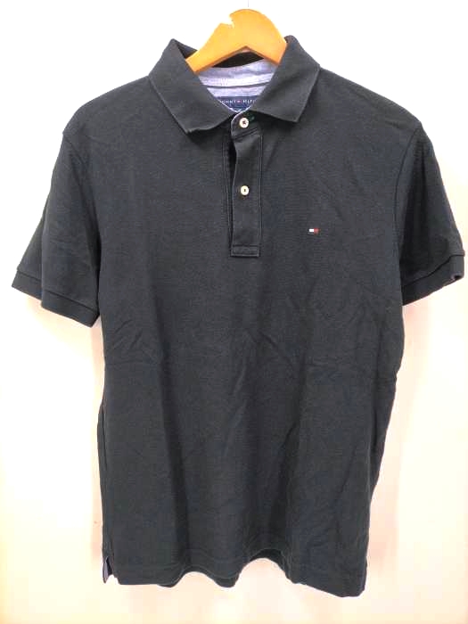 TOMMY HILFIGER(トミーヒルフィガー) フロントロゴポロシャツ メンズ JPN:S